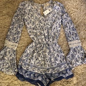 Hollister Long Sleeved Romper
